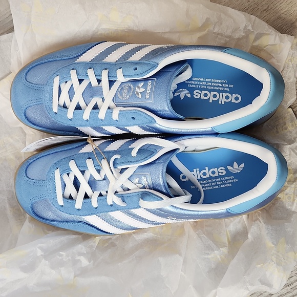 Adidas Gazelle Shoes 8.5 Blue Fusion NIB - Picture 5 of 10